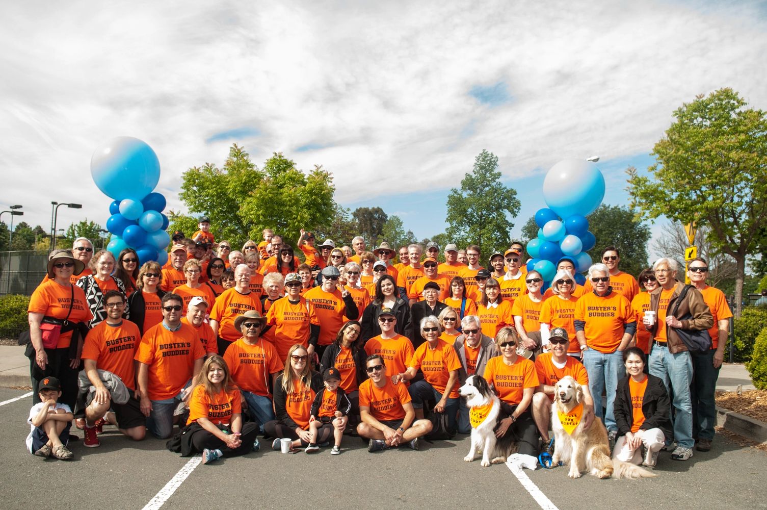 Buster's Buddies at the 2014 Cystic Fibrosis Foundation Great Strides Walk in Walnut Creek, Californ