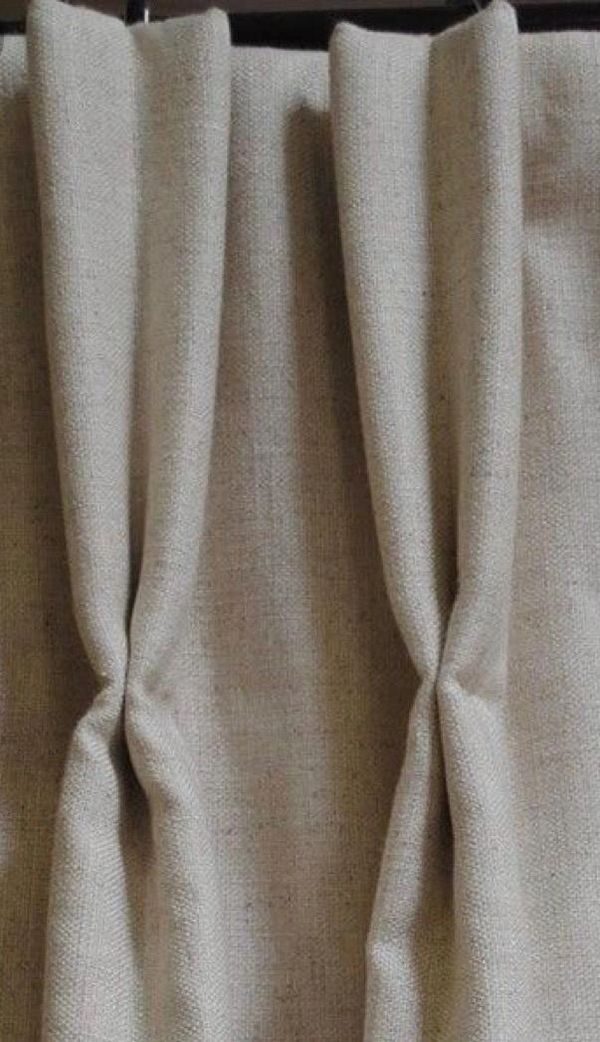 Pinch pleat made to measure curtains