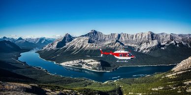 Alpine Helicopter Tours Canmore Alberta Canada Noel Rogers Photography