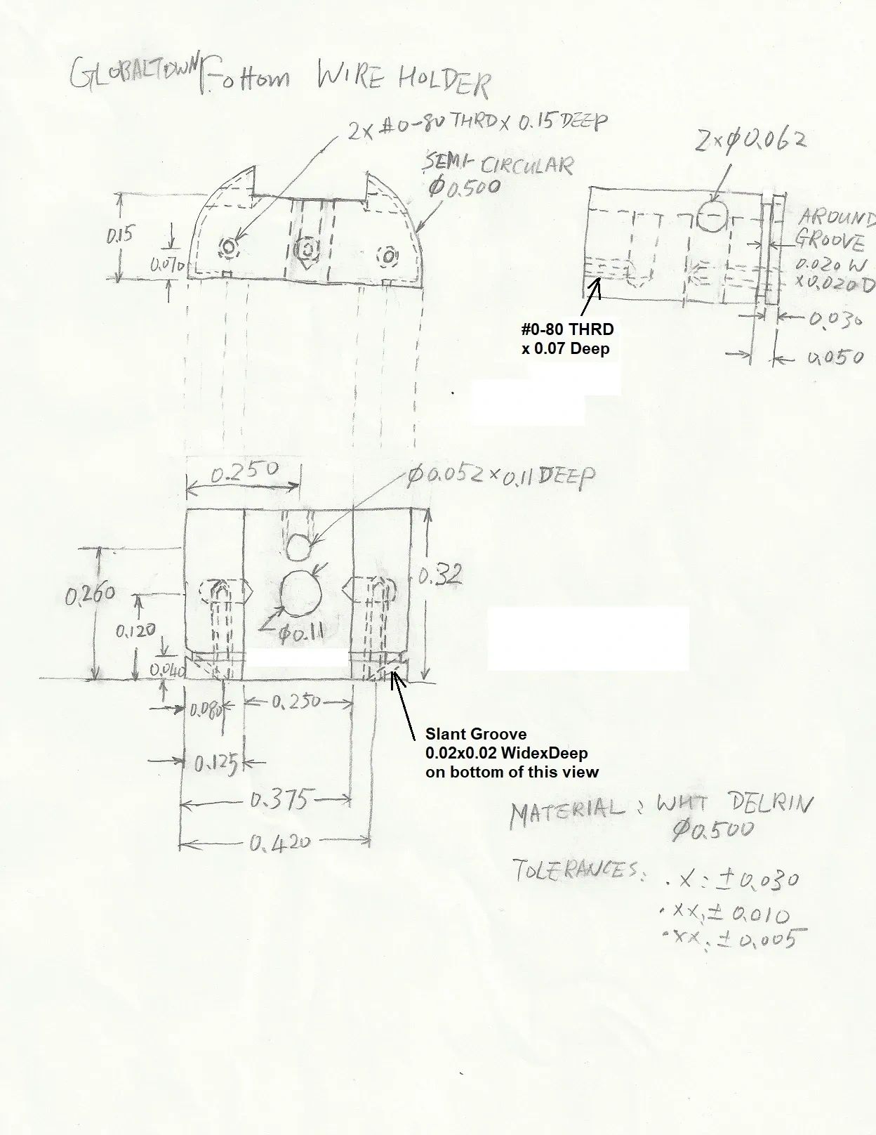 Design & Drawing for Plastic & Aluminum Parts