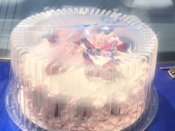  2 layer strawberry shortcake 