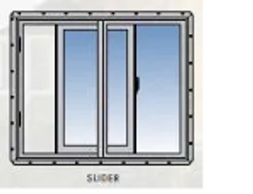 SLIDER VINYL WINDOW