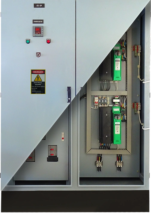 Variable Frequency Drive/Smart Automatic Transfer Switch (VFD/ATS)