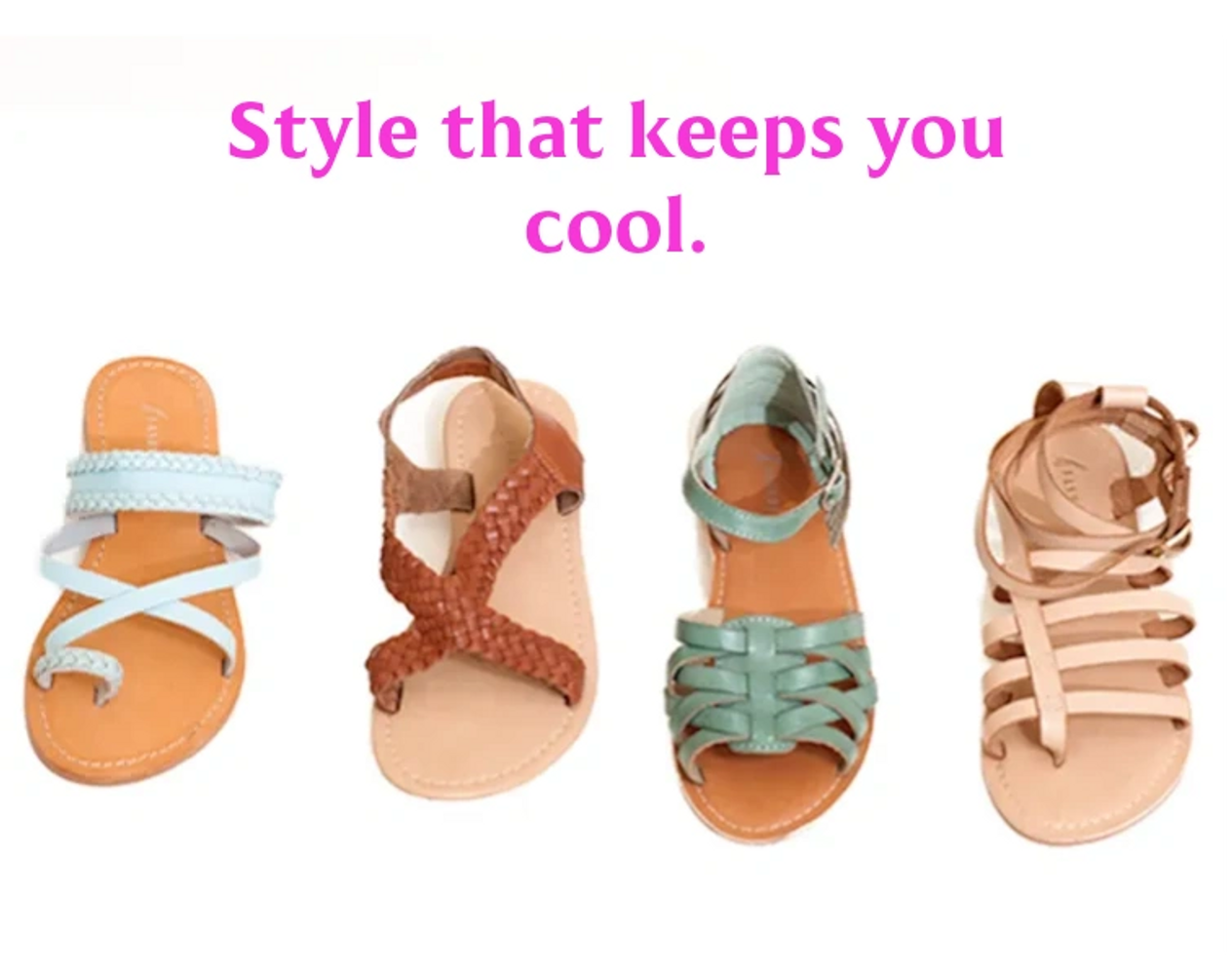 Summer Sandals - Trends this season