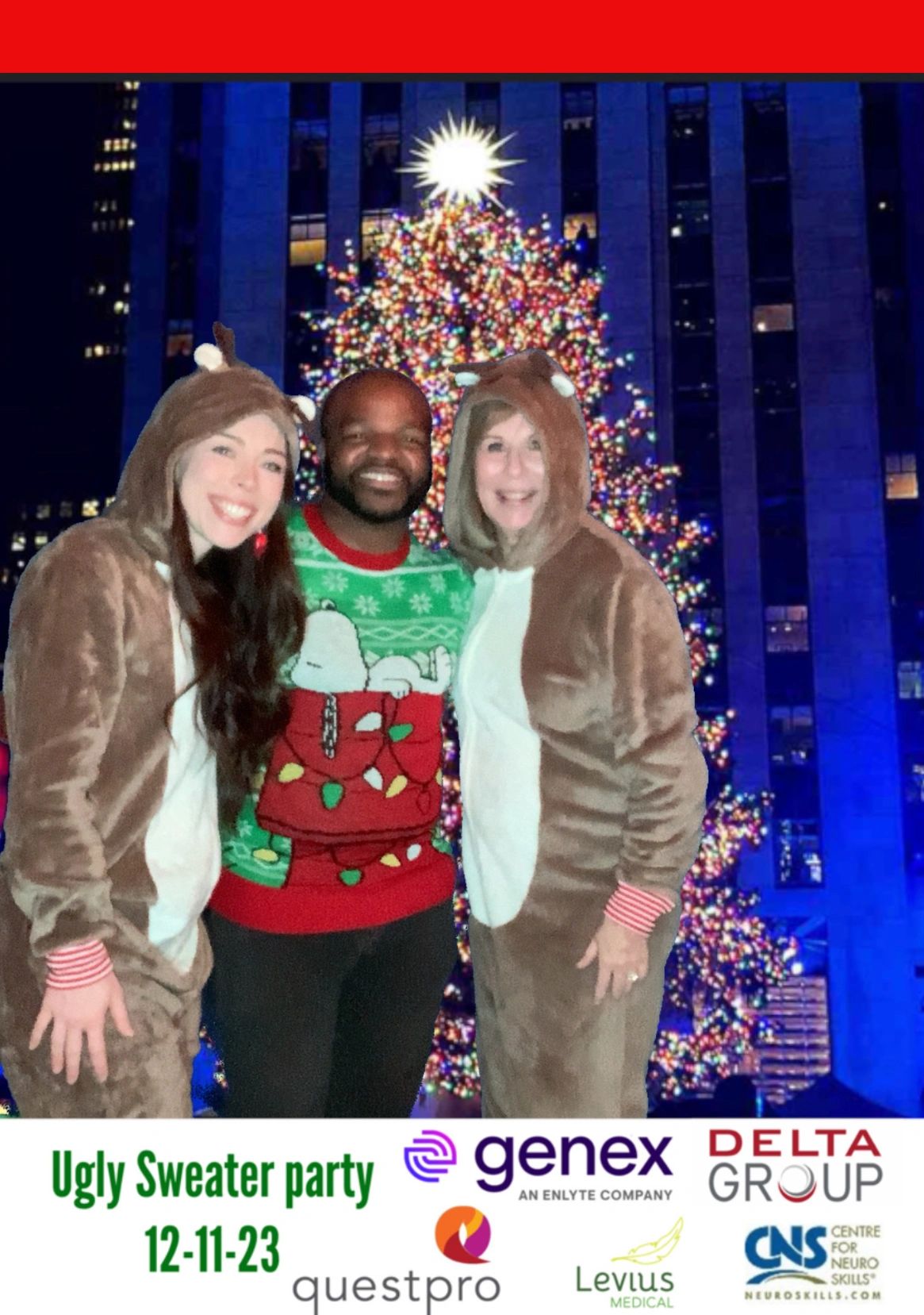 Christmas office parties are so much fun.