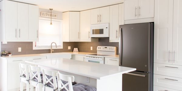 Remodeled kitchen from home renovation