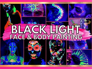 Black Light Face and Body Paint
