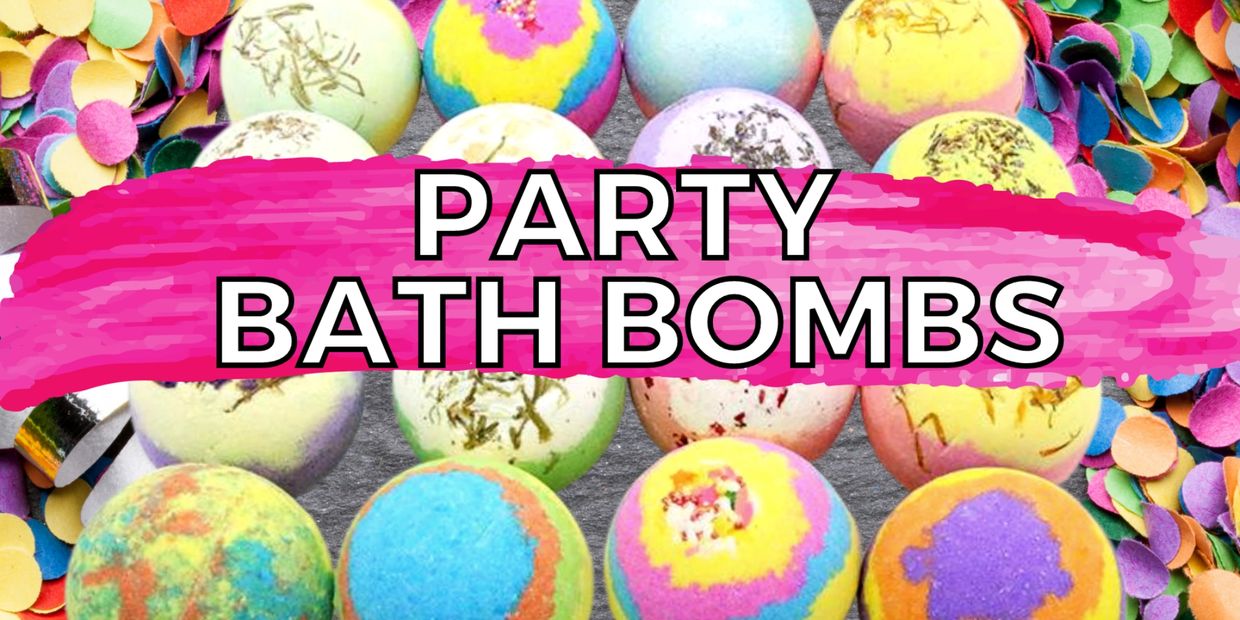 Party bath bombs