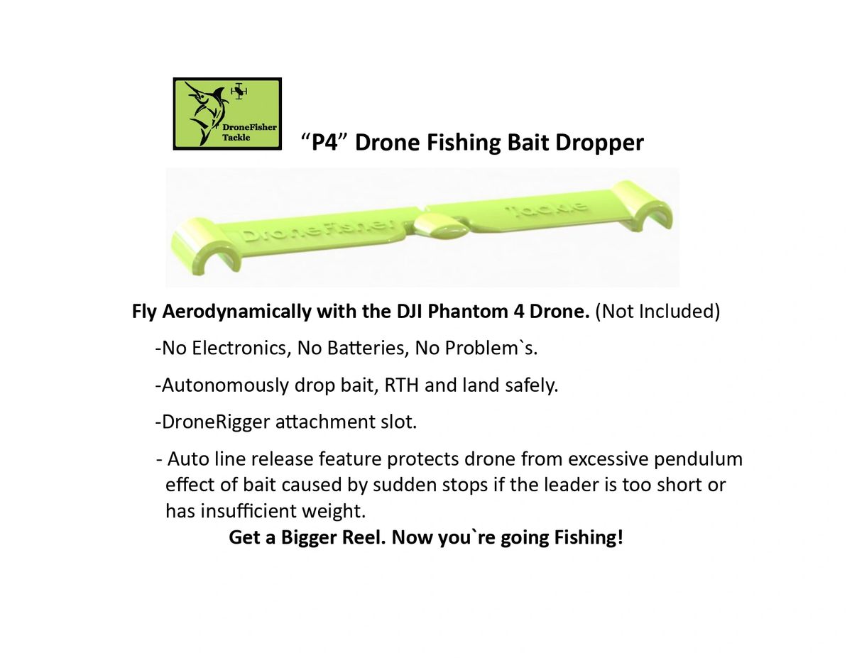 Drone Fishing Line Release Quality Design