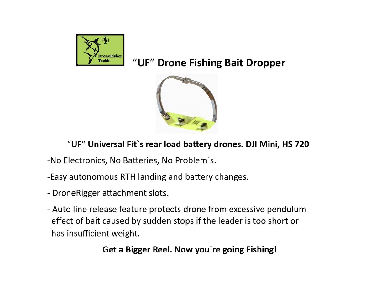 UF Drone Fishing Bait Dropper