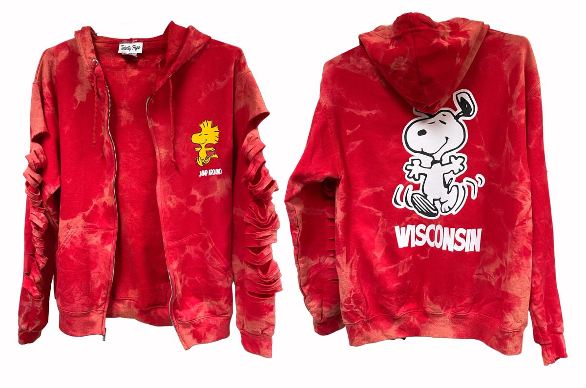 Our Custom Snoopy Tribute Full Zip Up Hoodie