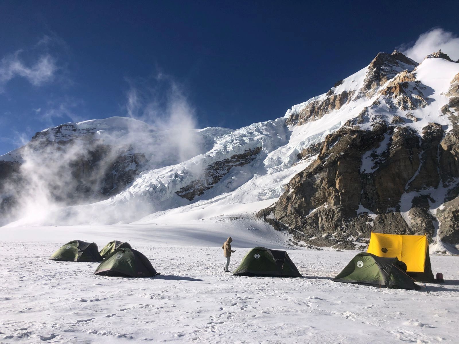 GUPT KHAL EXPEDITION The hidden col (5,850m/19192ft)