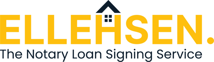                 Ellehsen.                     notary loan closings                   