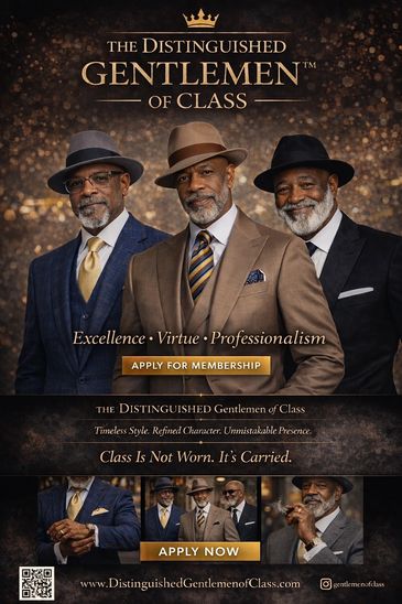 How a man presents himself speaks before he does.
