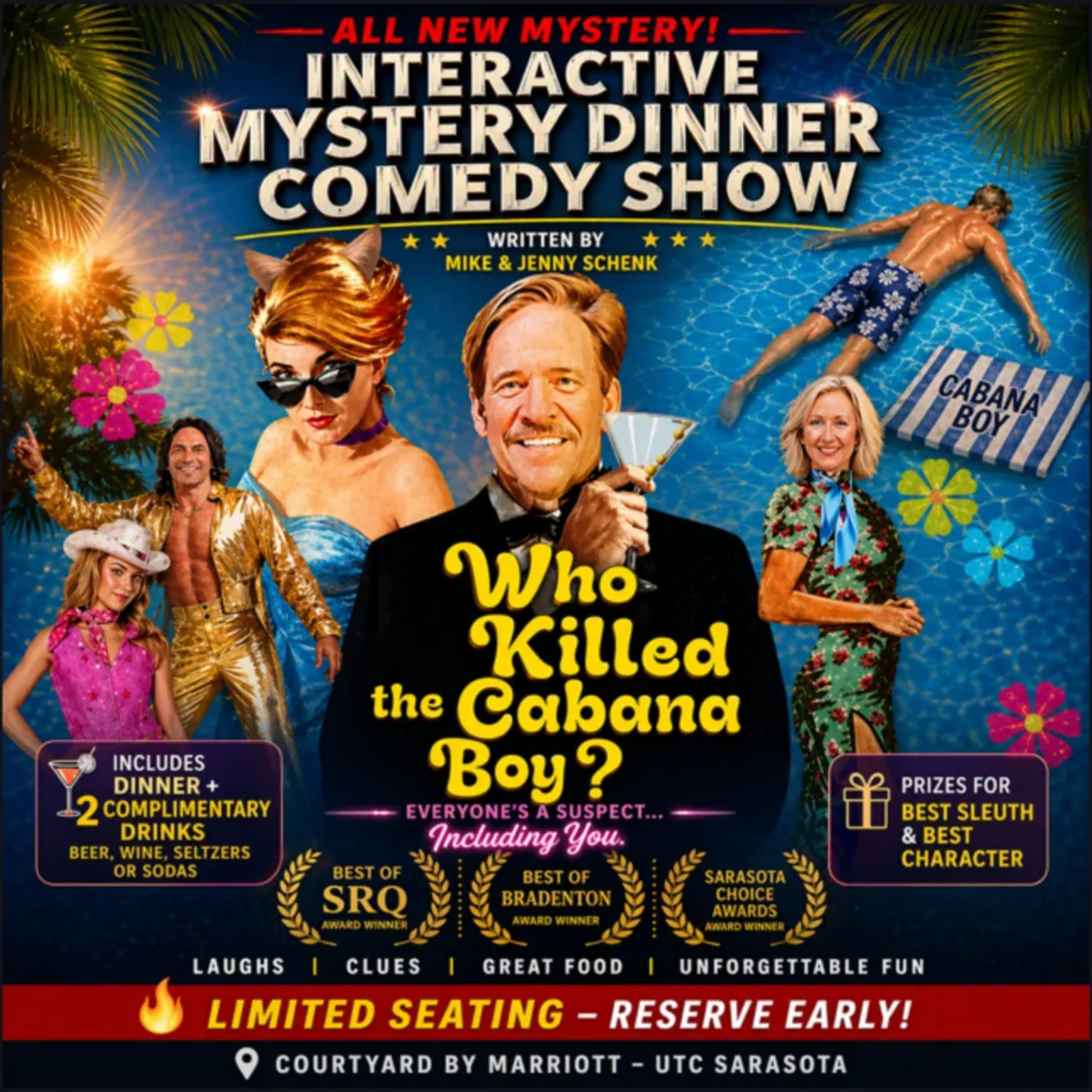 新品未開封 KOHTEN Dinner Show Pineapple Kitchen Murder Mystery Dinner Theater