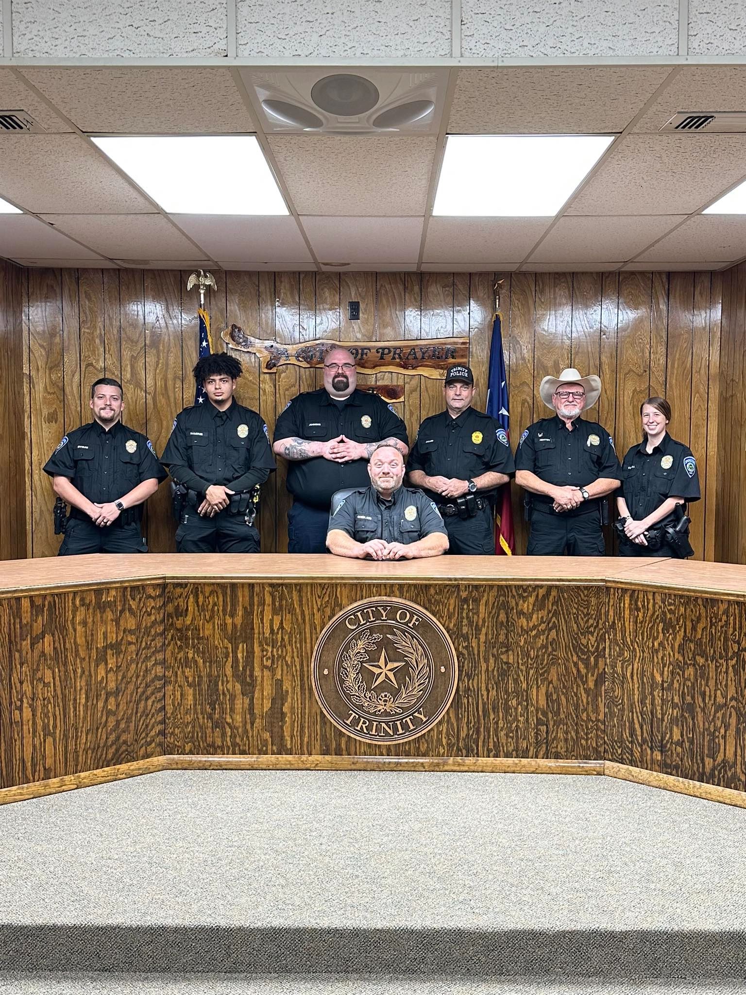 Trinity Police Department's Treats on The Streets