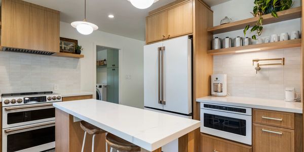 Recently remodeled kitchen in East Sacramento.