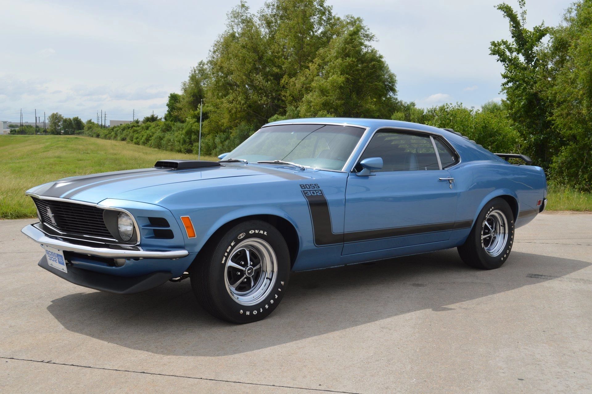 1970 Ford Mustang Boss 302 at Frank's Car Barn, Houston TX