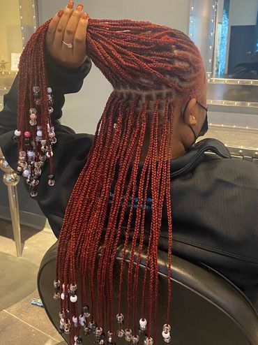 knotless braids 