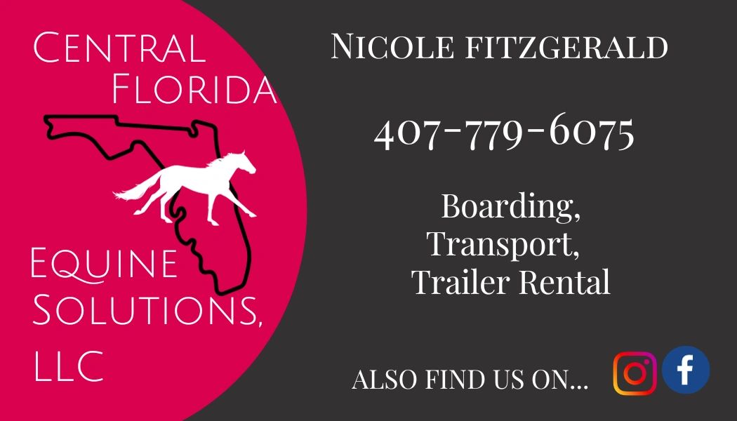 Central Florida Equine Solutions Horse Boarding, Horse Trailer Rental