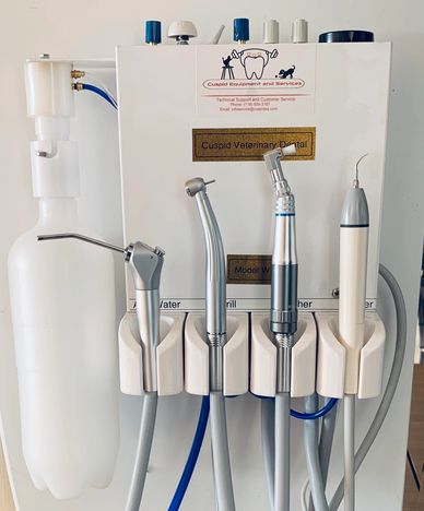 Veterinary Dental unit, dental machine, Ultrasonic LED Scaler, High Speed LED Drill, Polisher.