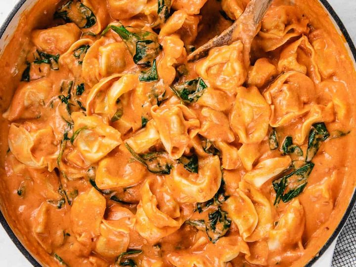 Spicy Creamy Tortellini