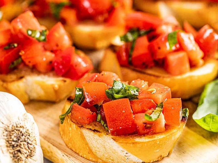 Authentic Italian Bruschetta