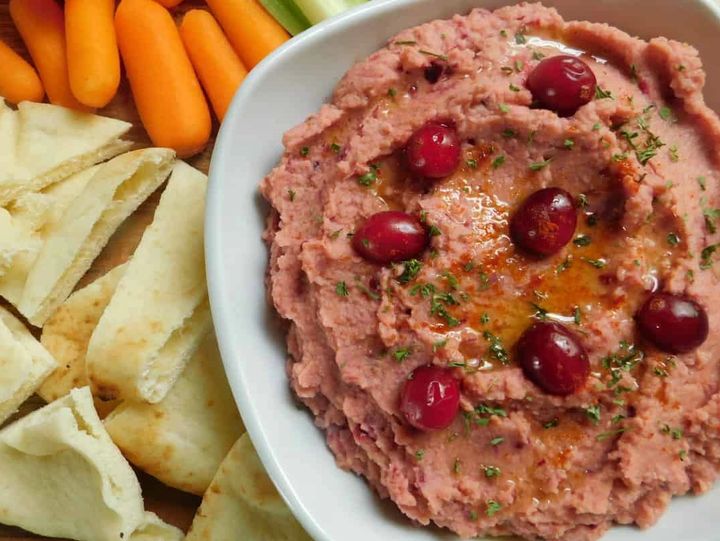 Cranberry Hummus