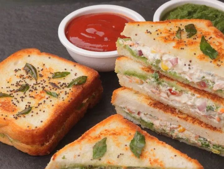 Dahi Masala Sandwich
