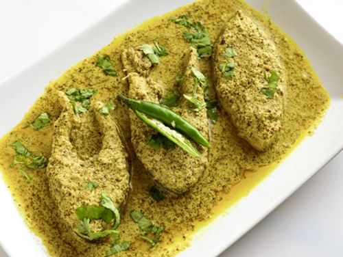 Cilantro Fish Curry