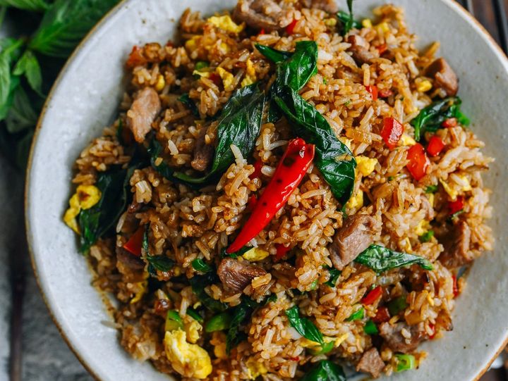 Spicy Basil Fried Rice