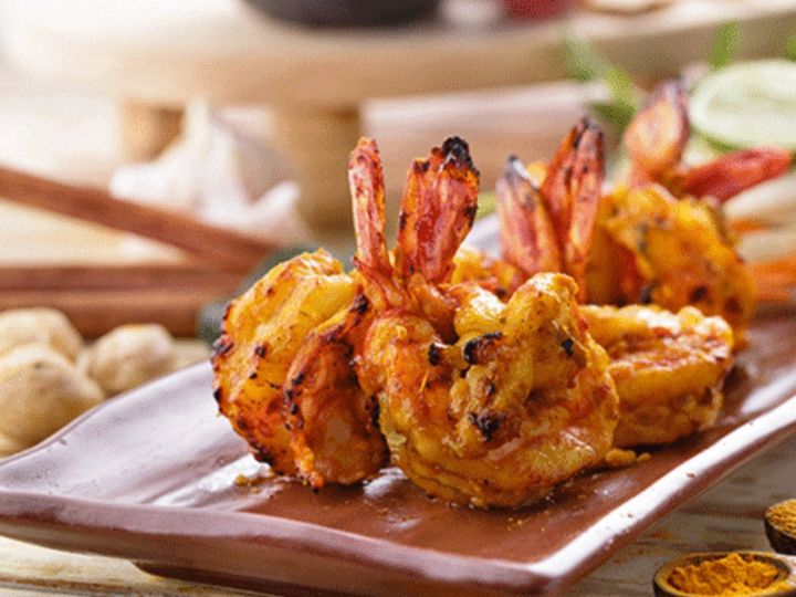 Achari Shrimp