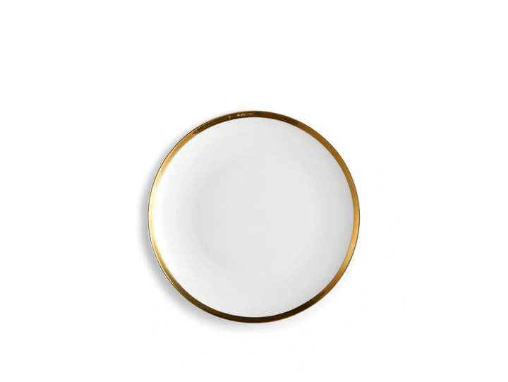 Gold Rim 6 inch B and B Plate