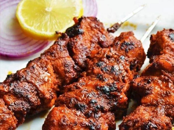 Chicken Angare Kabob