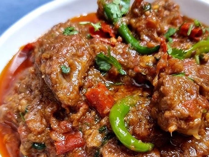 Khadhe Masaley Ka Murg or Goat