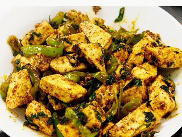Pudina Paneer Dry