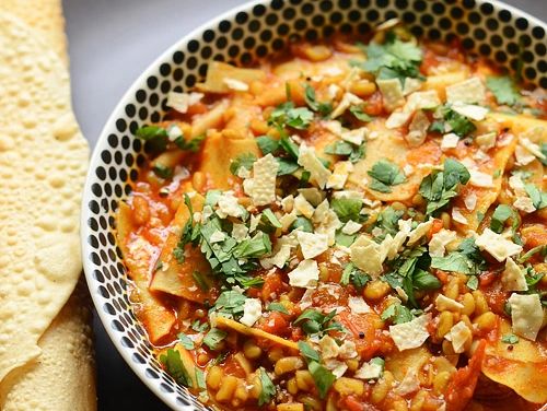 Methi Papad ki Sabji