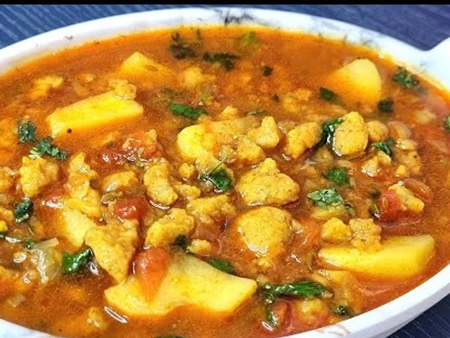 Aloo Mongodi Sabji