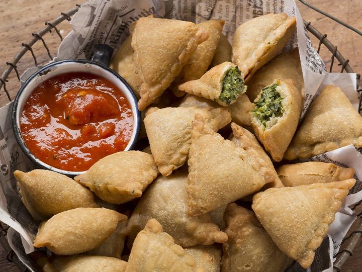 Spinach Samosa