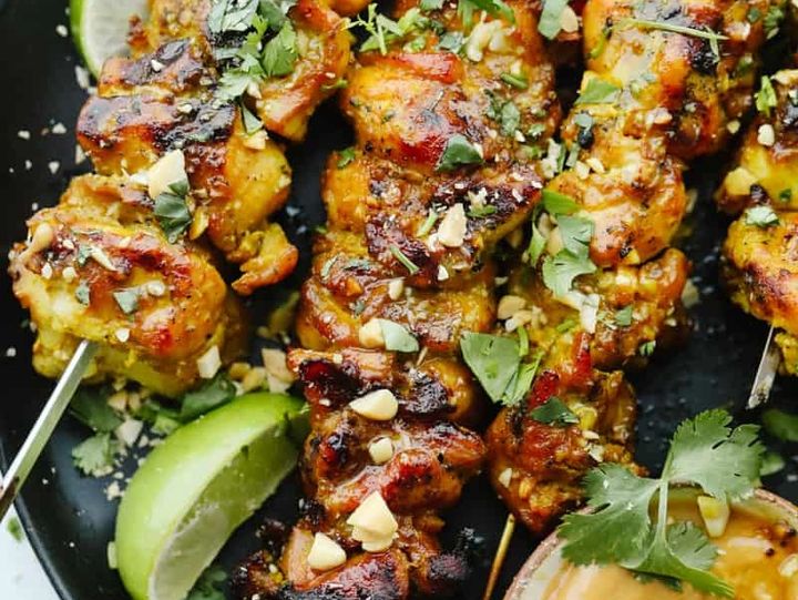 Thai Chicken Skewers
