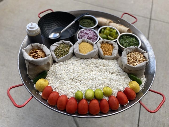 Live Bhel Chaat