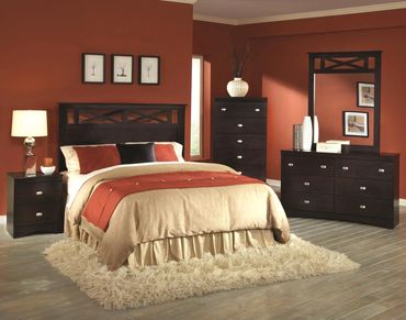 Kith 230 BR Set / Call for pricing. / Dresser, Mirror, Chest, Headboard