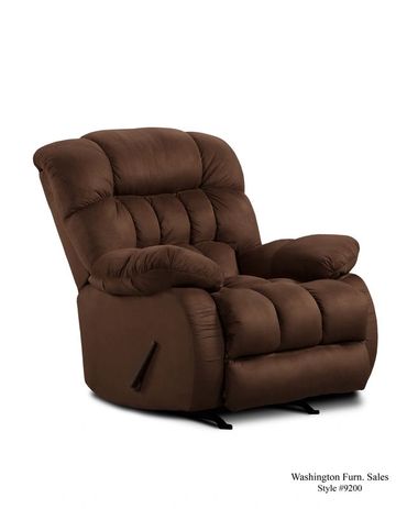 Washington 9200 Recliner / Call for pricing. / Chocolate, Charcoal