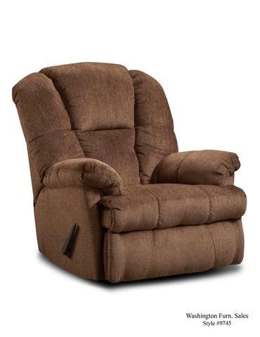 Washington 9745 Recliner / Call for pricing. / Chocolate, Pewter