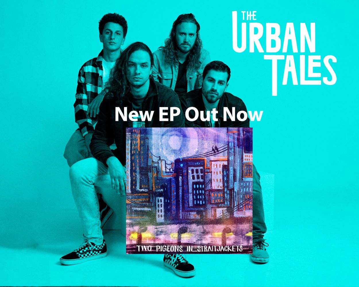 Band Promotional Photo with EP's cover