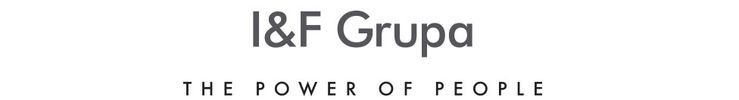 Logo of I&amp;F Grupa with the tagline 'The Power of People'.