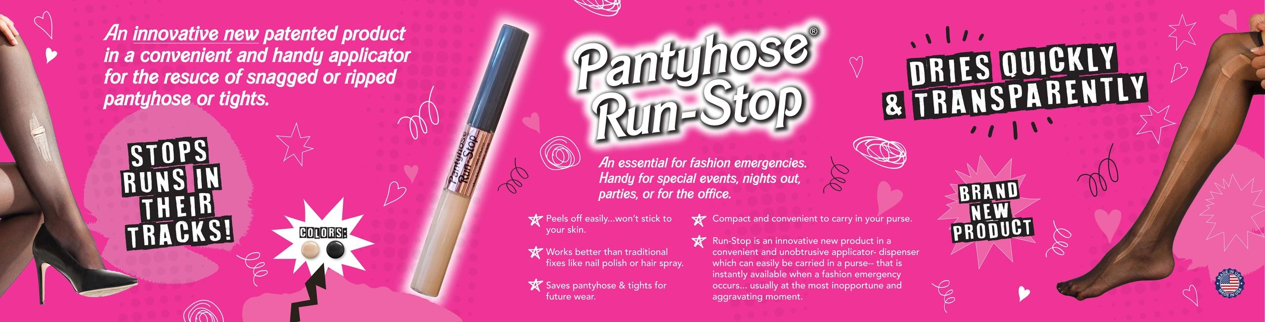 Fix Those Pantyhose & Tights And Stop Runs