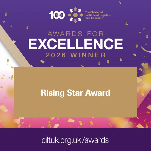 Shirley Transport Solutions - Award Winner - Chartered Institute of Logistics and Transport - CILT