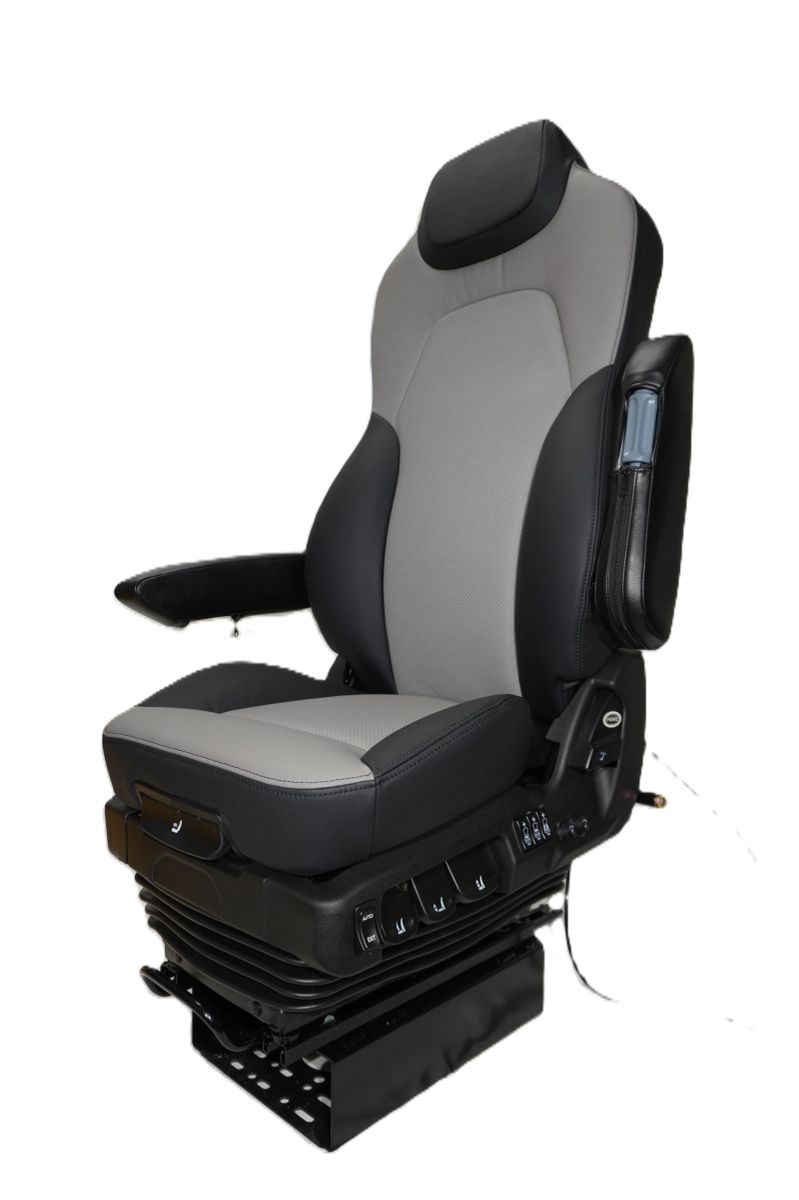 NEW PRIME TC600LGR TRUE GENUINE FULL LEATHER AIR RIDE TRUCK SEAT