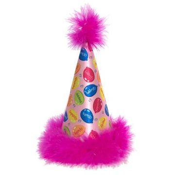 Dog birthday party hat